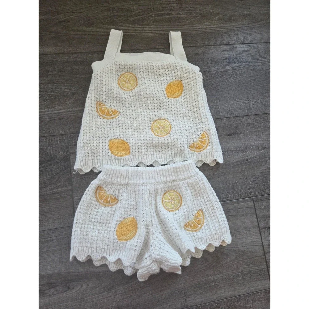 C&C‎ California baby girl outfit 12 mos
